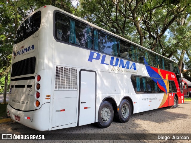 Pluma Conforto e Turismo 7002 na cidade de São Paulo, São Paulo, Brasil, por Diego  Alarcon. ID da foto: 12029174.