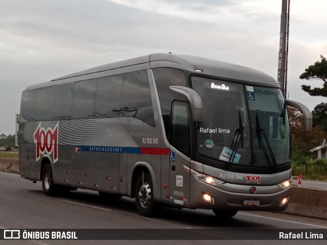 Auto Viação 1001 RJ 108.148 na cidade de Itaboraí, Rio de Janeiro, Brasil, por Rafael Lima. Número da foto: #12031711.