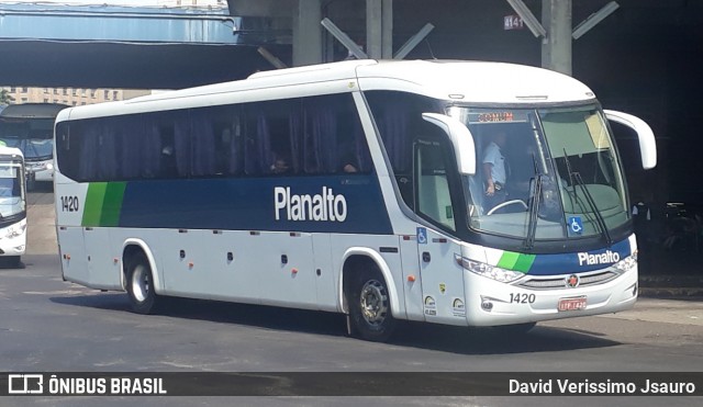 Planalto Transportes 1420 na cidade de Porto Alegre, Rio Grande do Sul, Brasil, por David Verissimo Jsauro. Número da foto: #12033584.