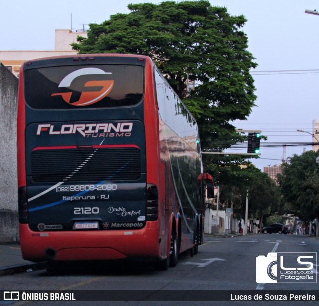 Floriano Turismo 2120 na cidade de Campos dos Goytacazes, Rio de Janeiro, Brasil, por Lucas de Souza Pereira. Número da foto: #12032451.