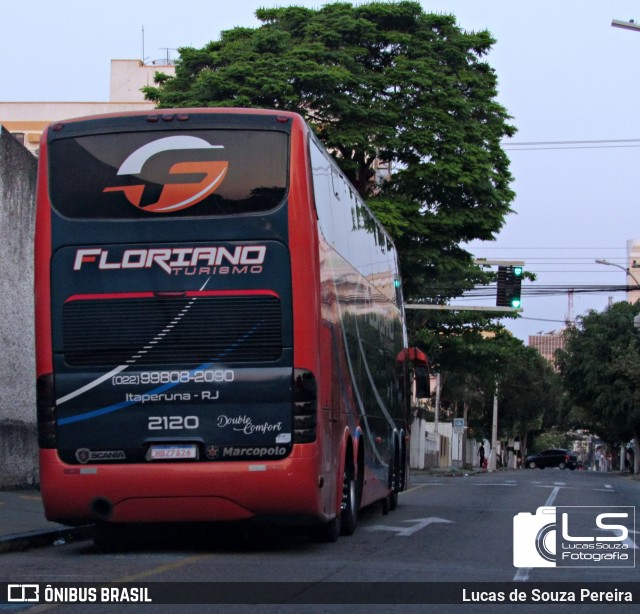 Floriano Turismo 2120 na cidade de Campos dos Goytacazes, Rio de Janeiro, Brasil, por Lucas de Souza Pereira. ID da foto: 12032451.