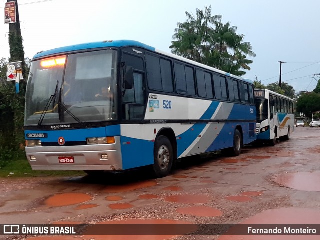 Ônibus Particulares 520 na cidade de Belém, Pará, Brasil, por Fernando Monteiro. ID da foto: 12031609.