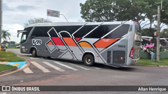 VB Transportes e Turismo 10014 na cidade de Paulínia, São Paulo, Brasil, por Allan Henrique. ID da foto: 12030928.