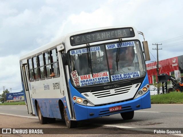 Transportes Barata BN-97501 na cidade de Benevides, Pará, Brasil, por Fabio Soares. Número da foto: #12032292.