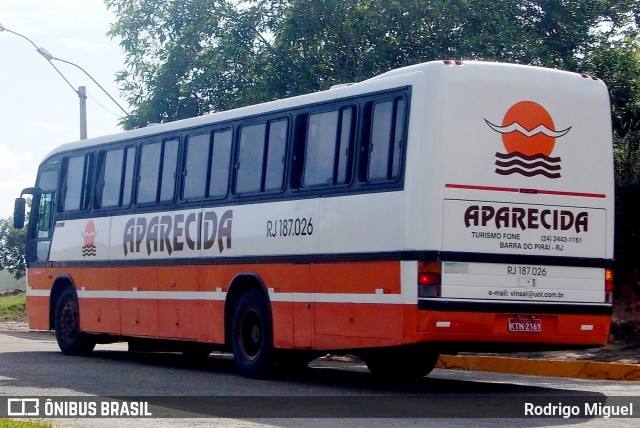 VINSAL - Viação Nossa Senhora Aparecida RJ 187.026 na cidade de Barra do Piraí, Rio de Janeiro, Brasil, por Rodrigo Miguel. ID da foto: 12032210.