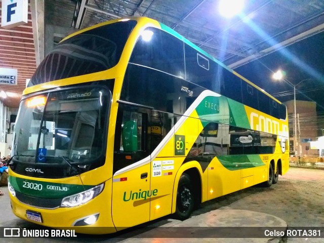 Empresa Gontijo de Transportes 23020 na cidade de Ipatinga, Minas Gerais, Brasil, por Celso ROTA381. ID da foto: 12032328.