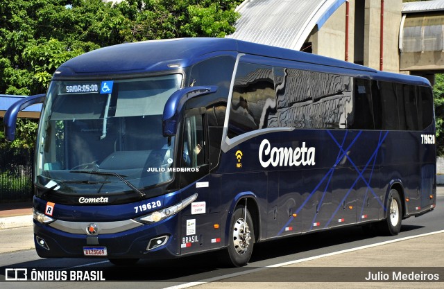 Viação Cometa 719620 na cidade de Campinas, São Paulo, Brasil, por Julio Medeiros. ID da foto: 12031431.