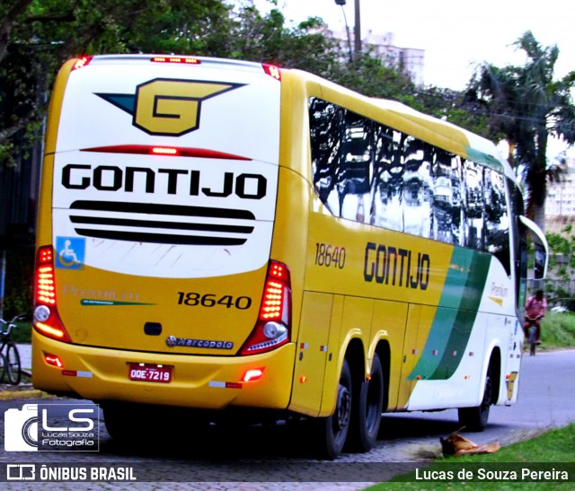 Empresa Gontijo de Transportes 18640 na cidade de Campos dos Goytacazes, Rio de Janeiro, Brasil, por Lucas de Souza Pereira. ID da foto: 12032534.