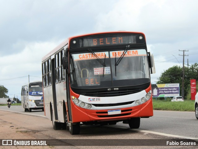 CSM Transporte e Turismo RT 016 na cidade de Benevides, Pará, Brasil, por Fabio Soares. ID da foto: 12031783.