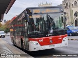 Buses Vule 2082 na cidade de Santiago, Santiago, Metropolitana de Santiago, Chile, por Benjamín Tomás Lazo Acuña. Número da foto: #12030738.