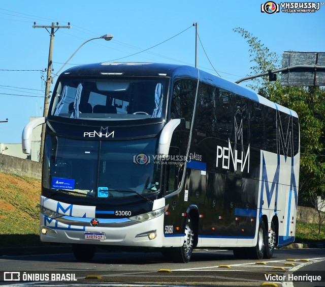Empresa de Ônibus Nossa Senhora da Penha 53060 na cidade de Campinas, São Paulo, Brasil, por Victor Henrique. Número da foto: #11989764.