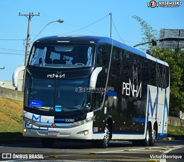 Empresa de Ônibus Nossa Senhora da Penha 53060 na cidade de Campinas, São Paulo, Brasil, por Victor Henrique. ID da foto: 11989764.