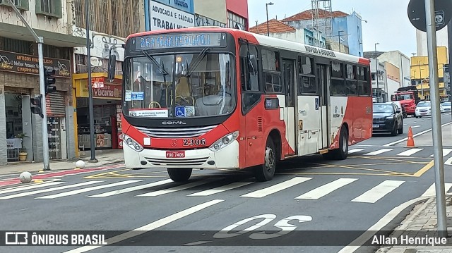 Expresso CampiBus 2306 na cidade de Campinas, São Paulo, Brasil, por Allan Henrique. ID da foto: 11988468.