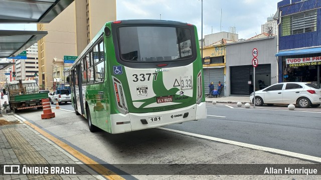 VB Transportes e Turismo 3377 na cidade de Campinas, São Paulo, Brasil, por Allan Henrique. ID da foto: 11988477.