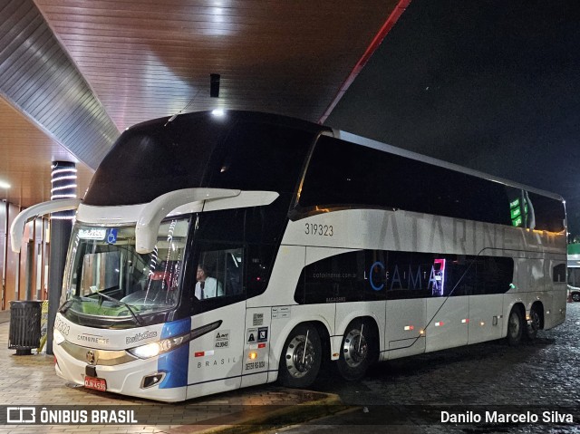 Auto Viação Catarinense 319323 na cidade de Pariquera-Açu, São Paulo, Brasil, por Danilo Marcelo Silva. ID da foto: 11990149.