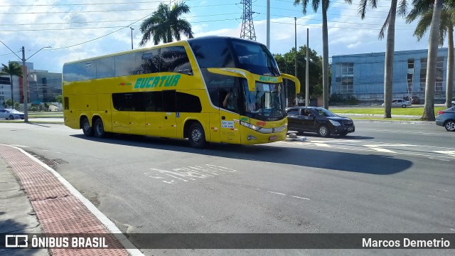 Eucatur - Empresa União Cascavel de Transportes e Turismo 4850 na cidade de Vitória, Espírito Santo, Brasil, por Marcos Demetrio. ID da foto: 11988652.