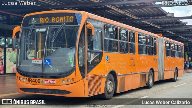 Auto Viação Redentor HR409 na cidade de Curitiba, Paraná, Brasil, por Lucas Weber Calizario. Número da foto: #11990590.