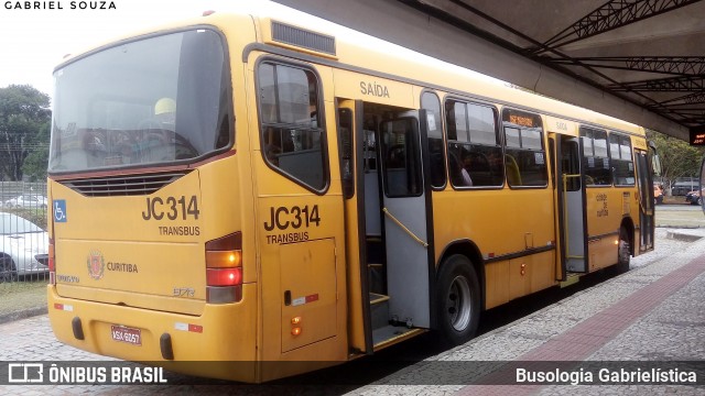 Expresso Azul JC314 na cidade de Curitiba, Paraná, Brasil, por Busologia Gabrielística. ID da foto: 12036214.