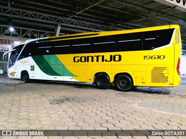 Empresa Gontijo de Transportes 19610 na cidade de Ipatinga, Minas Gerais, Brasil, por Celso ROTA381. Número da foto: #12033887.