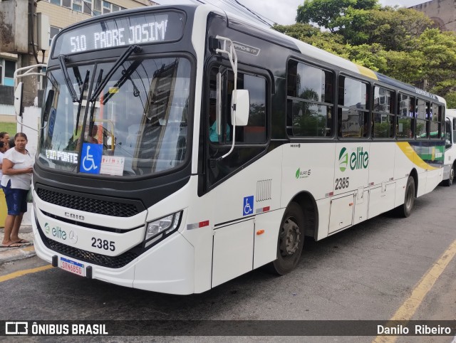 Viação Elite 2385 na cidade de Volta Redonda, Rio de Janeiro, Brasil, por Danilo  Ribeiro. ID da foto: 12034087.