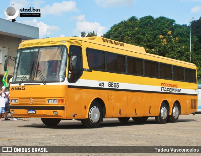 Viação Itapemirim 6665 na cidade de Juiz de Fora, Minas Gerais, Brasil, por Tadeu Vasconcelos. Número da foto: #12036758.