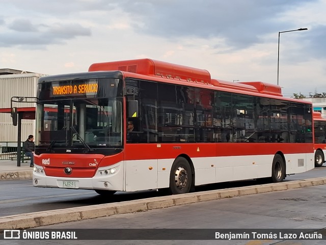 Buses Vule 2034 na cidade de Maipú, Santiago, Metropolitana de Santiago, Chile, por Benjamín Tomás Lazo Acuña. ID da foto: 12039395.