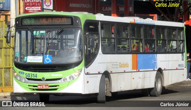 Rápido Araguaia 50314 na cidade de Goiânia, Goiás, Brasil, por Carlos Júnior. ID da foto: 12038762.