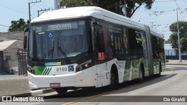 Next Mobilidade - ABC Sistema de Transporte 8169 na cidade de São Paulo, São Paulo, Brasil, por Cle Giraldi. ID da foto: 12038923.