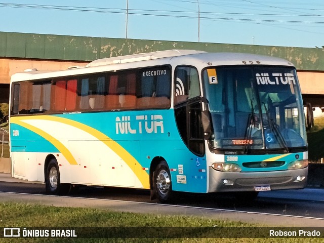 Nil Tur Transporte e Turismo 3800 na cidade de São José dos Campos, São Paulo, Brasil, por Robson Prado. ID da foto: 12037515.