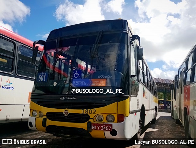 Viação Cidade de Maceió 1802 na cidade de Maceió, Alagoas, Brasil, por Lucyan BUSOLOGO_AL_PE. ID da foto: 12037249.