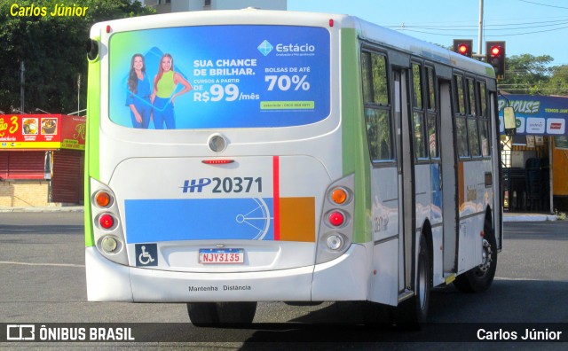 HP Transportes Coletivos 20371 na cidade de Goiânia, Goiás, Brasil, por Carlos Júnior. ID da foto: 12038826.