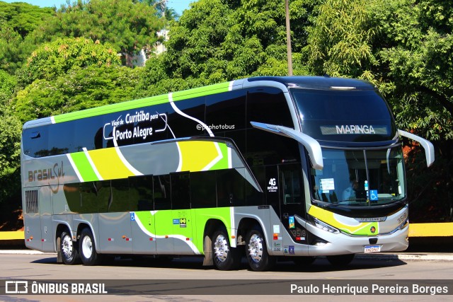 Brasil Sul Linhas Rodoviárias 3518 na cidade de Londrina, Paraná, Brasil, por Paulo Henrique Pereira Borges. ID da foto: 12038575.