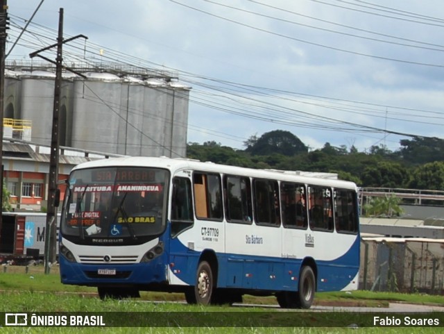 ViaBus Transportes CT-97709 na cidade de Belém, Pará, Brasil, por Fabio Soares. ID da foto: 12037719.