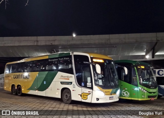 Empresa Gontijo de Transportes 15075 na cidade de Belo Horizonte, Minas Gerais, Brasil, por Douglas Yuri. ID da foto: 12037182.