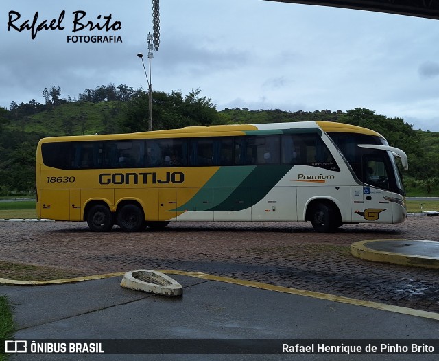 Empresa Gontijo de Transportes 18630 na cidade de Jundiaí, São Paulo, Brasil, por Rafael Henrique de Pinho Brito. ID da foto: 12037631.