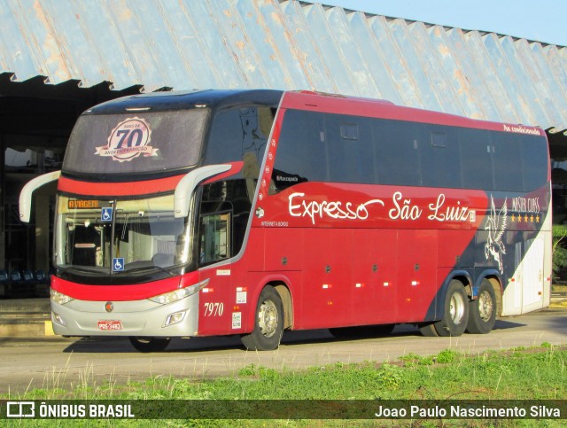 Expresso São Luiz 7970 na cidade de Natal, Rio Grande do Norte, Brasil, por Joao Paulo Nascimento Silva. Número da foto: #12038886.