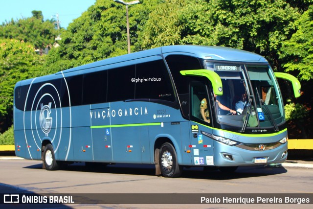 Viação Garcia 82256 na cidade de Londrina, Paraná, Brasil, por Paulo Henrique Pereira Borges. Número da foto: #12038562.