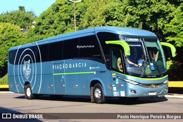 Viação Garcia 82256 na cidade de Londrina, Paraná, Brasil, por Paulo Henrique Pereira Borges. ID da foto: 12038562.