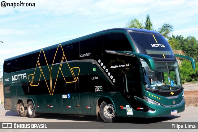 Viação Motta 24002 na cidade de Campo Grande, Mato Grosso do Sul, Brasil, por Filipe Lima. Número da foto: #12037781.