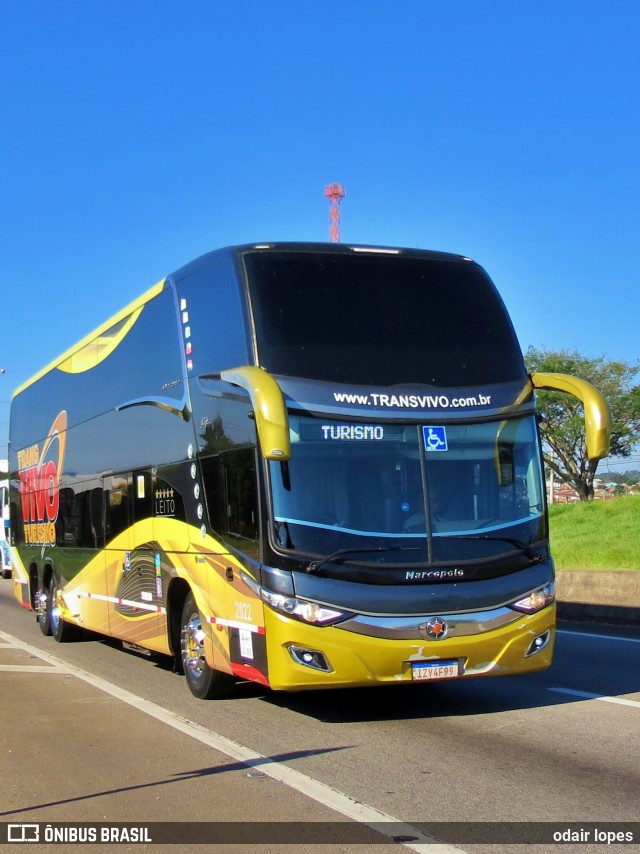 TransVivo Transportes e Turismo 2022 na cidade de Caçapava, São Paulo, Brasil, por odair lopes. ID da foto: 12038711.