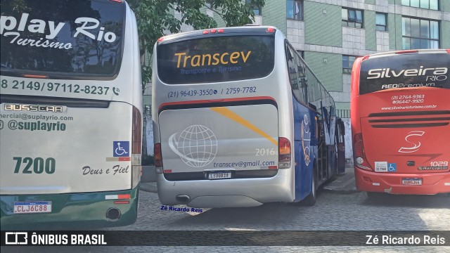 Transcev Transporte e Turismo 2016 na cidade de Petrópolis, Rio de Janeiro, Brasil, por Zé Ricardo Reis. ID da foto: 12041016.