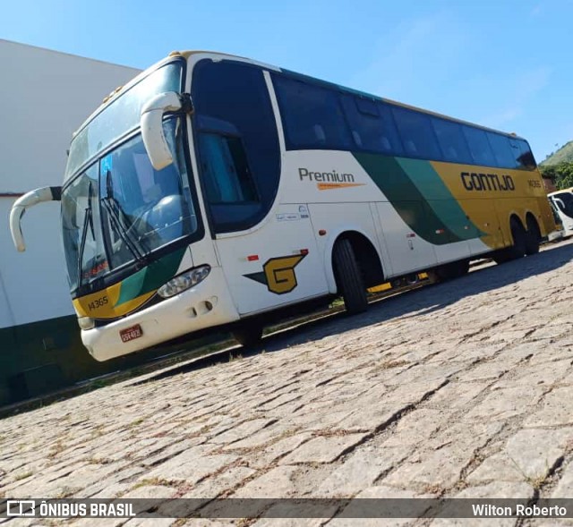 Empresa Gontijo de Transportes 14365 na cidade de Ipatinga, Minas Gerais, Brasil, por Wilton Roberto. ID da foto: 12042429.