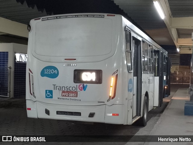 Viação Praia Sol 12204 na cidade de Vila Velha, Espírito Santo, Brasil, por Henrique Netto. Número da foto: #12039546.