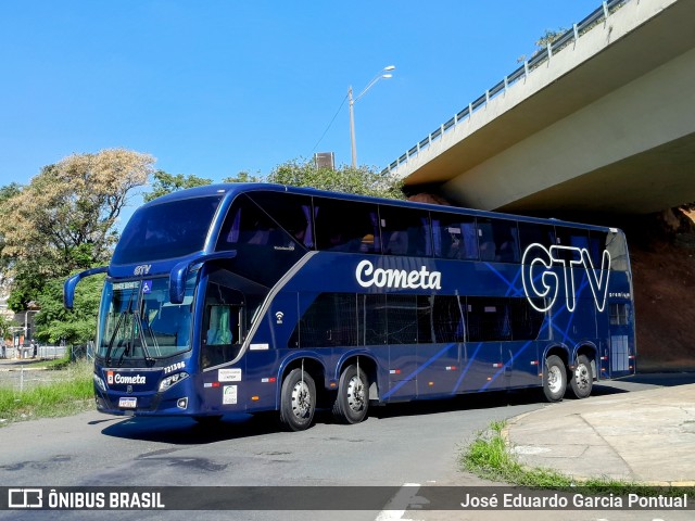 Viação Cometa 721306 na cidade de Campinas, São Paulo, Brasil, por José Eduardo Garcia Pontual. ID da foto: 12040106.