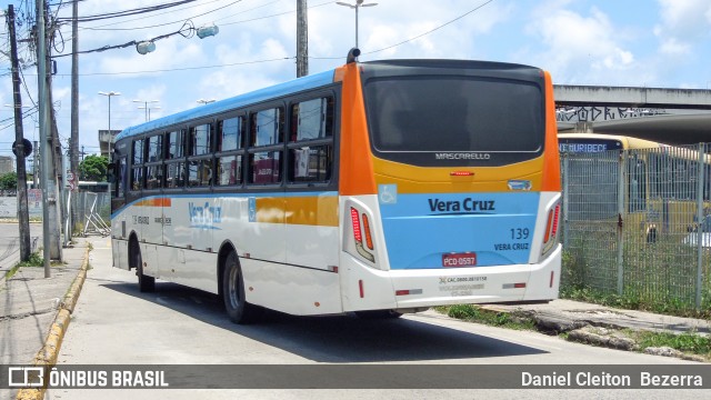 Expresso Vera Cruz 139 na cidade de Jaboatão dos Guararapes, Pernambuco, Brasil, por Daniel Cleiton  Bezerra. Número da foto: #12040184.
