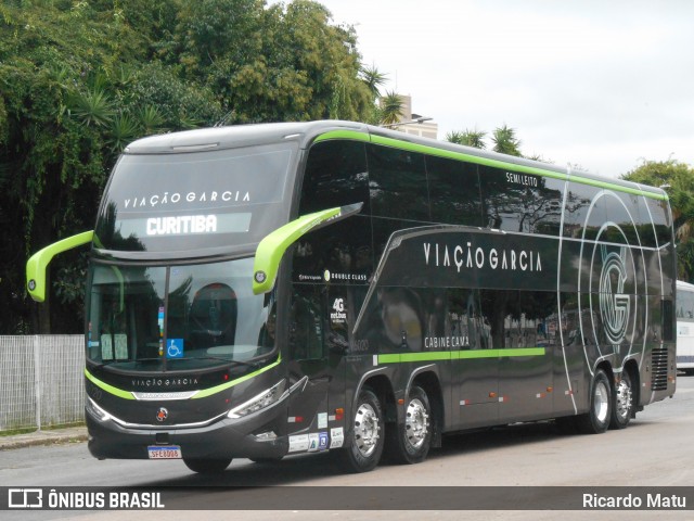 Viação Garcia 96020 na cidade de Curitiba, Paraná, Brasil, por Ricardo Matu. Número da foto: #12042120.