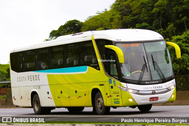 Costa Verde Transportes RJ 217.030 na cidade de Piraí, Rio de Janeiro, Brasil, por Paulo Henrique Pereira Borges. ID da foto: 12041632.