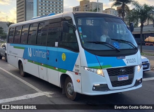 Unimar Transportes 21020 na cidade de Cariacica, Espírito Santo, Brasil, por Everton Costa Goltara. ID da foto: 12041950.