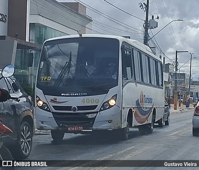 Ônibus Particulares 4000 na cidade de Nossa Senhora da Glória, Sergipe, Brasil, por Gustavo Vieira. ID da foto: 12039539.