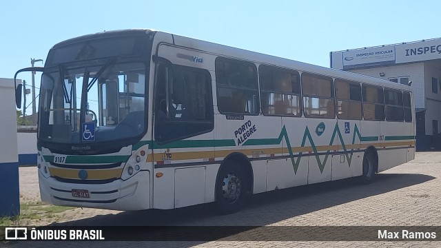 Sudeste Transportes Coletivos 3107 na cidade de Porto Alegre, Rio Grande do Sul, Brasil, por Max Ramos. ID da foto: 12039958.